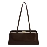 Vintage Leather Frame Top Handle Handbag - Image 2