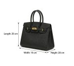 Retro-style clasp large-capacity women's handbag - Image 11