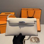 Niche new luxury leather Kelly bag - Image 2