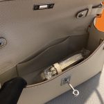 Niche new luxury leather Kelly bag - Image 6