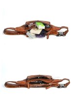 Top Grain Leather Casual Waist Bag for Men - Image 10