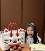 Genuine Leather Lucky Cat Shoulder Bag for Women - Image 4