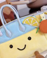 Kawaii Lemonade Drink Handbag with Plush Legs - Image 5