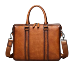Handcrafted Full Grain Leather Men's Business Bag