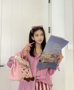 Cute Strawberry Milkshake Plush Handbag - Image 8