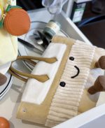 Kawaii Creamy Milk Tea Plush Handbag - Image 5