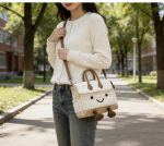 Kawaii Creamy Milk Tea Plush Handbag - Image 8