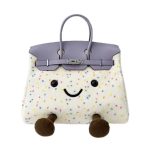 Swiss Candy Sprite Pattern Zipper Closure Handbag