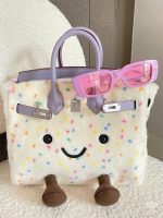 Swiss Candy Sprite Pattern Zipper Closure Handbag - Image 3