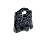 Black Fairy-Style Top-Grain Patent Leather Handbag - Image 2