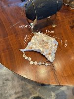 Iridescent Shell Patchwork Evening Shoulder Bag - Image 3