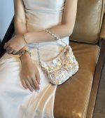 Shimmering Shell Sequin Shoulder Crossbody Bag - Image 10