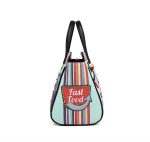 Retro Diner Print Cartoon Tote Bag - Image 3