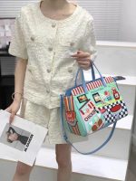 Retro Diner Print Cartoon Tote Bag - Image 8