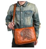 Genuine Leather Men's Business Laptop Bag - Image 2