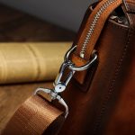 Handcrafted Full Grain Leather Men's Business Bag - Image 4