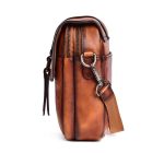 Full Grain Leather Vintage Couple Crossbody Bag - Image 4