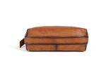 Full Grain Leather Men's Retro Casual Shoulder Bag - Image 8