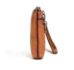 Full Grain Leather Men's Retro Handheld Wallet - Image 5