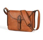 Genuine Leather Fashionable Casual Messenger Bag - Image 7
