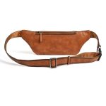 Top Grain Leather Casual Waist Bag for Men - Image 6
