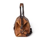 Top Grain Leather Vintage Casual Men's Tote Bag - Image 6