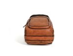 Vintage Leather Trendy Men's Chest Bag for Commute - Image 9