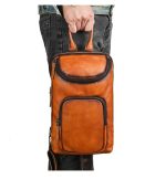 Vintage Leather Trendy Men's Chest Bag for Commute - Image 4
