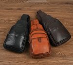Cowhide Leather New Vintage Men's Sling Bag - Image 4