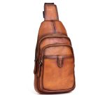 Cowhide Leather New Vintage Men's Sling Bag - Image 9