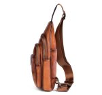 Cowhide Leather New Vintage Men's Sling Bag - Image 10