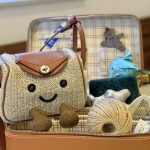 Retro Straw Lindi Bag Smile Face Handbag - Image 5