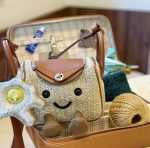 Retro Straw Lindi Bag Smile Face Handbag - Image 2