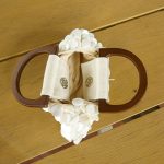 Artisanal Shell Sequin Wooden Handle Bag - Image 5