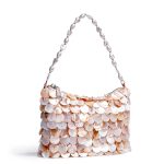 Mother of Pearl Shell Handbag | Luxury Beaded Purse - Image 3