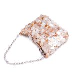 Mother of Pearl Shell Handbag | Luxury Beaded Purse - Image 5